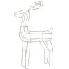 Siluett Tuby Deer Transparent Star Trading – miniatyr 1