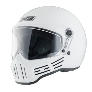 SIMPSON Hjälm M30 Solid Vit, XL