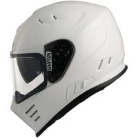 SIMPSON Hjälm Venom 06 solid gloss white, M