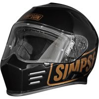 SIMPSON Hjälm Venom Logo ST Svart, S