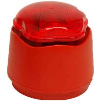 SIRÉN/BLIXT LED IP66 RÖDSB-BE-EL-66