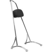 Sissy Bar 20" Högt Krom/silver BURLY BRAND