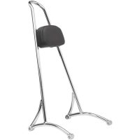 Sissy Bar 20" Högt Krom/silver BURLY BRAND