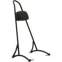 Sissy Bar 20" Högt Svart Pulverlackerat BURLY BRAND