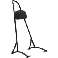 Sissy Bar 20" Högt Svart Pulverlackerat BURLY BRAND