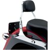 Sissy Bar Fyrkantig Inkl. Ryggdyna Stål COBRA 152 mm (6") x 127 mm (5") – miniatyr 4