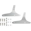 Sissy Bar Fyrkantig Inkl. Ryggdyna Stål COBRA 152 mm (6") x 127 mm (5") – miniatyr 3