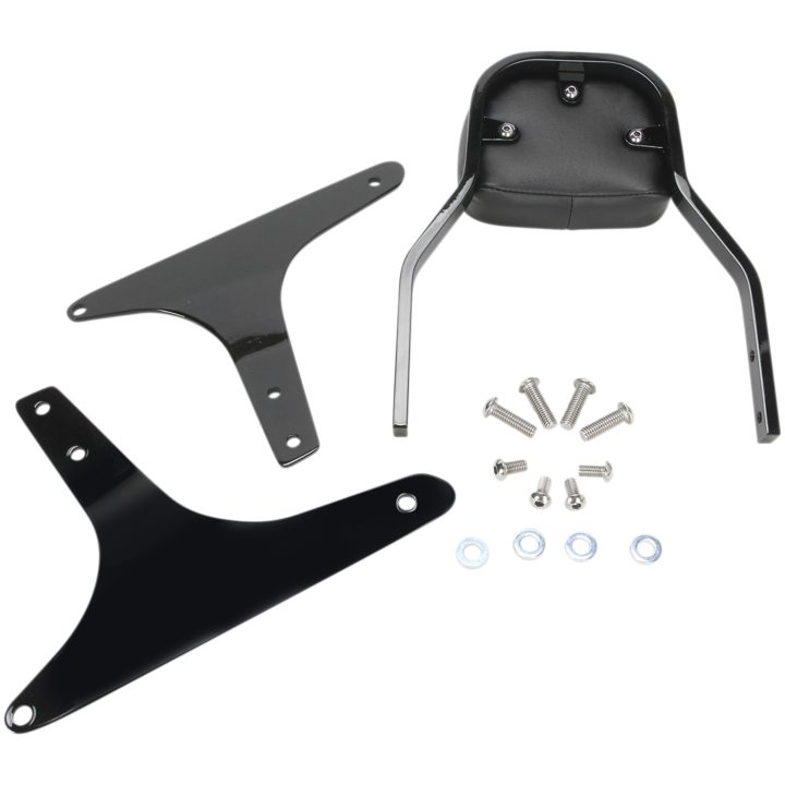 Sissy Bar Fyrkantig Inkl. Ryggdyna Stål COBRA 152 mm (6") x 127 mm (5") – bild 3