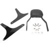 Sissy Bar Fyrkantig Inkl. Ryggdyna Stål COBRA 152 mm (6") x 127 mm (5") – miniatyr 2