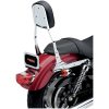 Sissy Bar Fyrkantig Inkl. Ryggdyna Stål COBRA 191 mm (7-1/2") x 222 mm (8-3/4") – miniatyr 2