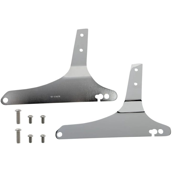 Sissy Bar Fyrkantig Inkl. Ryggdyna Stål COBRA 191 mm (7-1/2") x 222 mm (8-3/4") – bild 3