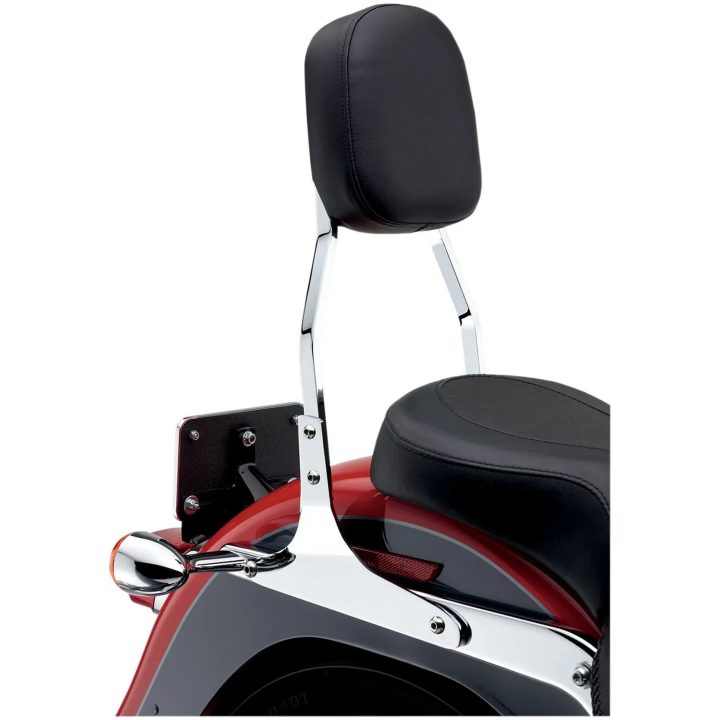 Sissy Bar Fyrkantig Inkl. Ryggdyna Stål COBRA 191 mm (7-1/2") x 222 mm (8-3/4") – bild 4