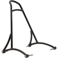 Sissy Bar Kort Svart Pulverlackerad BURLY BRAND