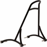Sissy Bar Kort Svart Pulverlackerad BURLY BRAND