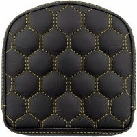 Sissy Bar Pad Roadsofa Svart/Guld SADDLEMEN