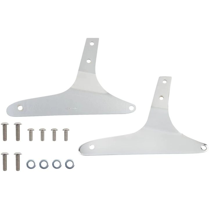 Sissy Bar Rund Inkl. Ryggdyna Stål COBRA 305 mm (12") x 210 mm (8-1/4") – bild 4