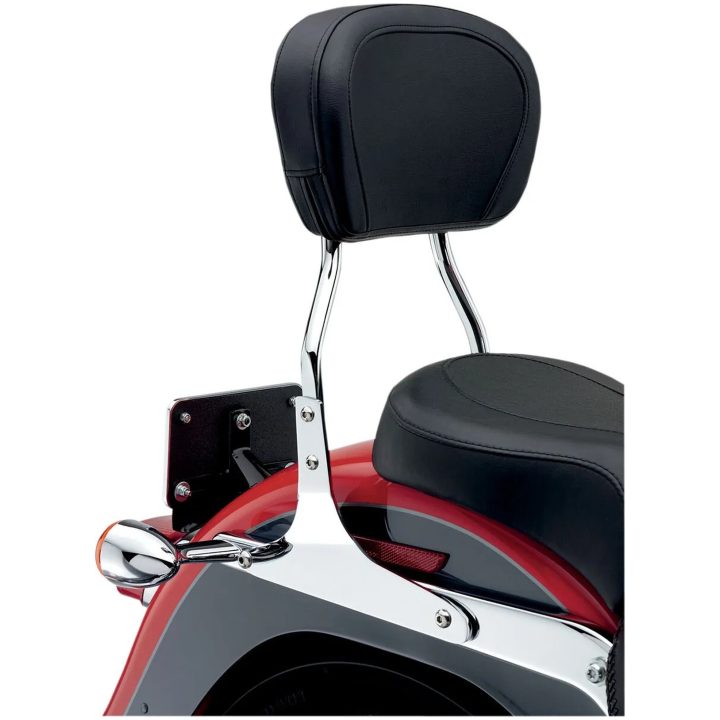 Sissy Bar Rund Inkl. Ryggdyna Stål COBRA 305 mm (12") x 210 mm (8-1/4") – bild 5