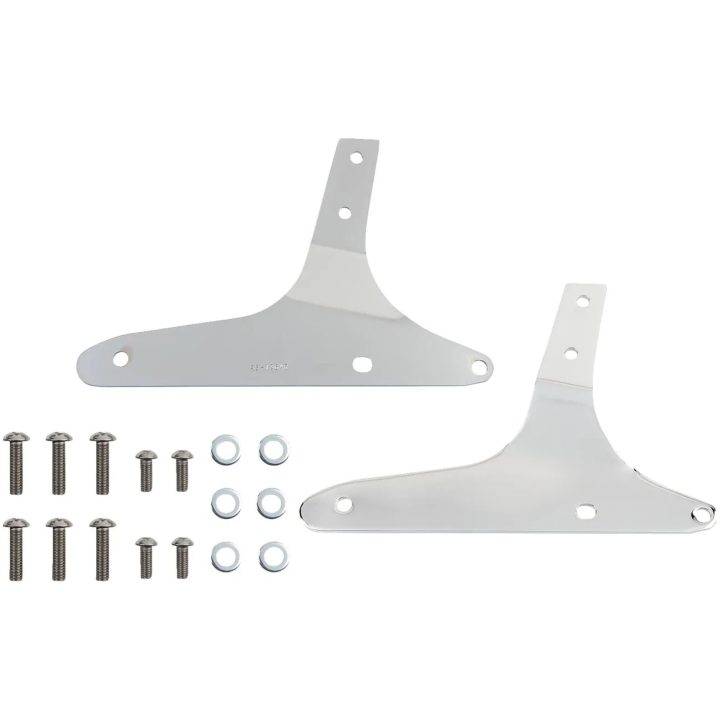 Sissy Bar Rund Inkl. Ryggdyna Stål COBRA 305 mm (12") x 210 mm (8-1/4") – bild 2