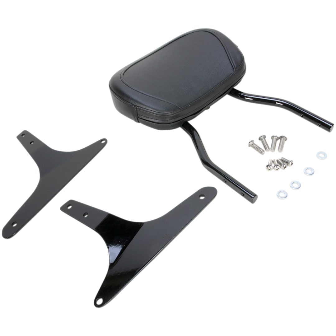 Sissy Bar Rund Inkl. Ryggdyna Stål COBRA 305 mm (12") x 210 mm (8-1/4") – bild 4