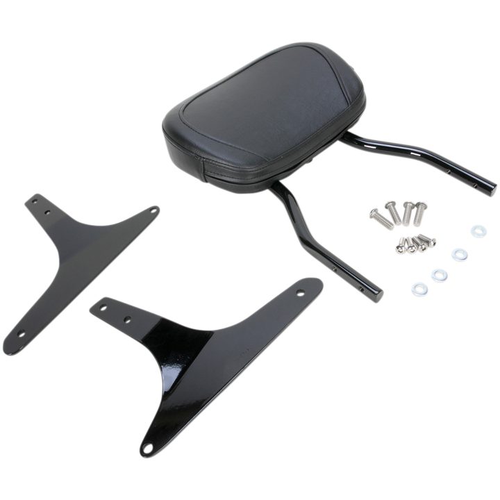 Sissy Bar Rund Inkl. Ryggdyna Stål COBRA 305 mm (12") x 210 mm (8-1/4") – bild 4