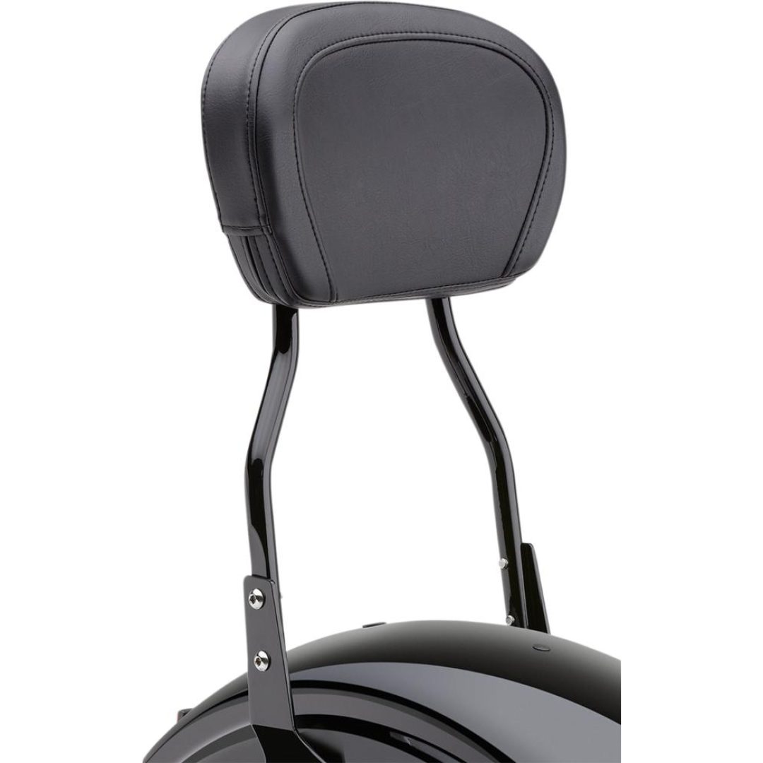 Sissy Bar Rund Inkl. Ryggdyna Stål COBRA 305 mm (12") x 210 mm (8-1/4")