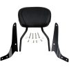 Sissy Bar Rund Stål COBRA RND SHRT BLK PH – miniatyr 2