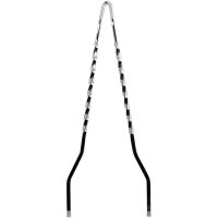 Sissy Bar Twisted Sticks Svart CYCLE VISIONS