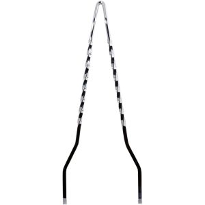 Sissy Bar Twisted Sticks Svart CYCLE VISIONS