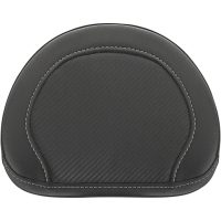 Sissybar-dyna Roadsofa Svart Kolfiber Vinyl SADDLEMEN