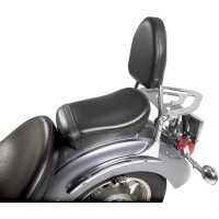 Sissybar Kit Svart/Krom Aluminium SHOW CHROME
