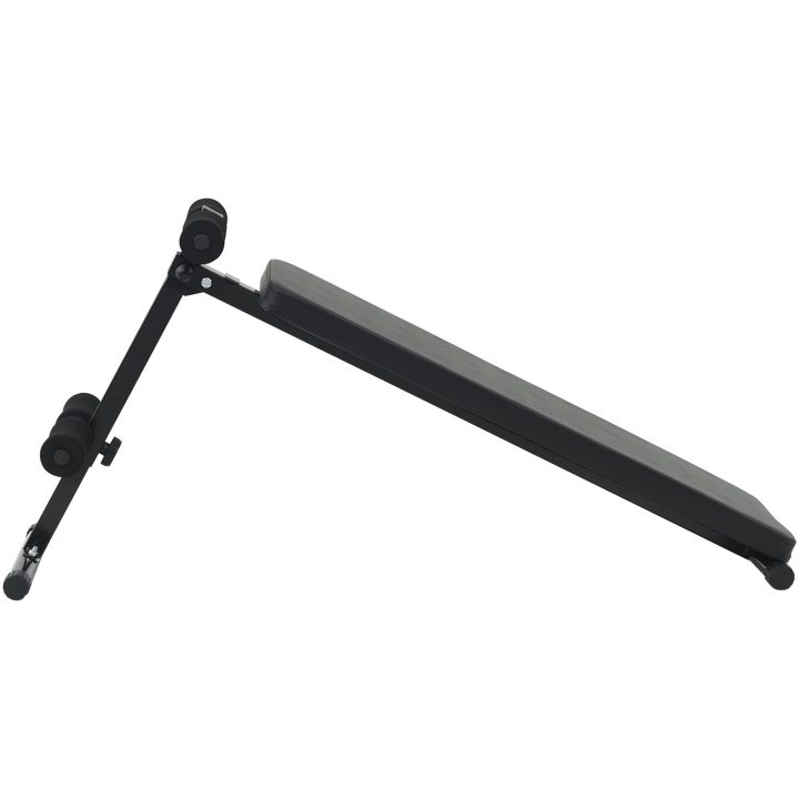 Sit Up Bänk 150 kg Hopfällbar och Höjdjusterbar 48-68 cm Stål vidaXL L135*b35*h68cm – bild 5