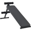 Sit Up Bänk 150 kg Hopfällbar och Höjdjusterbar 48-68 cm Stål vidaXL L135*b35*h68cm – miniatyr 1