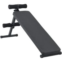 Sit Up Bänk 150 kg Hopfällbar och Höjdjusterbar 48-68 cm Stål vidaXL