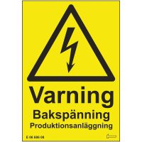 Självhäftande dekal bakspänning MALMBERGS