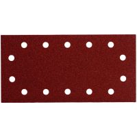 Självhäftande slipark 115 x 230 mm, 14 hål, med kardborryta METABO