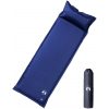 Självuppblåsande campingmadrass med kudde 1 person marinblå vidaXL 190 x 64 x 3 cm – miniatyr 1