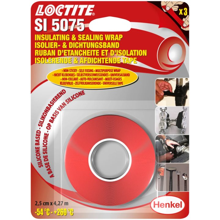 Självvulkaniserande Silikontejp LOCTITE Reparationssats – bild 2