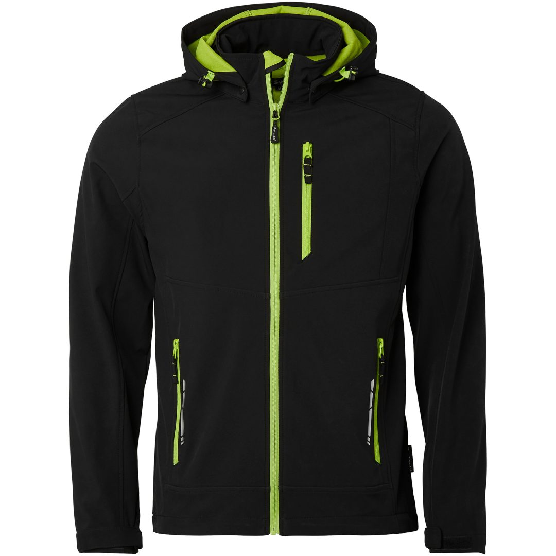 Skal- & softshelljackor 351 Softshell Svart Top Swede XS