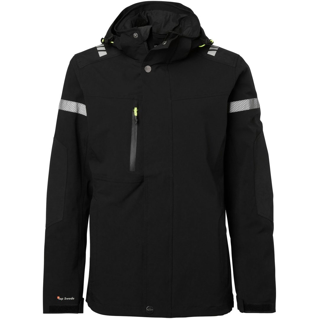 Skal- & softshelljackor 381 w Svart Top Swede XS
