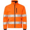Skal- & Softshelljackor 7621 Softshell Hi-Vis Polyester Fluorescerande Orange Top Swede Small – miniatyr 1