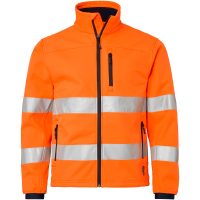 Skal- & Softshelljackor 7621 Softshell Hi-Vis Polyester Fluorescerande Orange Top Swede