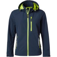Skal- & softshelljackor Dam 352 Softshell Marinblå Top Swede