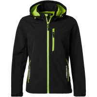 Skal- & softshelljackor Dam 352 Softshell Svart Top Swede