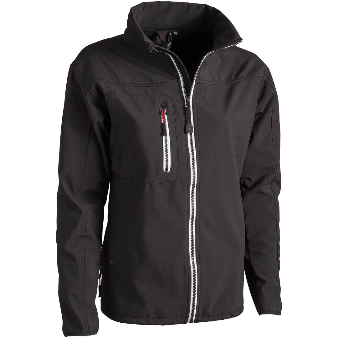Skal- & softshelljackor Delgado Softshell w Textil Svart Matterhorn 34