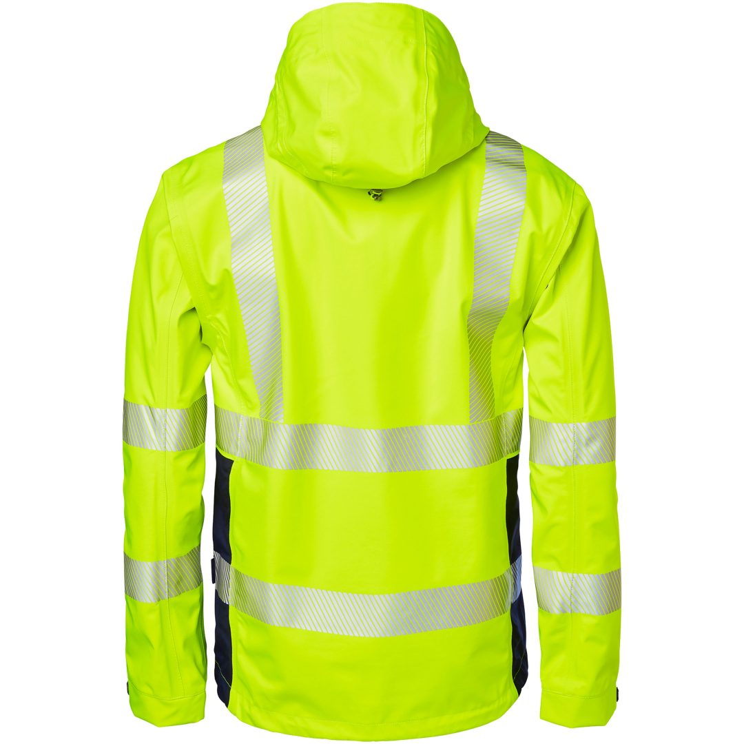 Skal- & Softshelljackor Shell Jacket Polyester Fluorescerande Orange Top Swede Small – bild 3