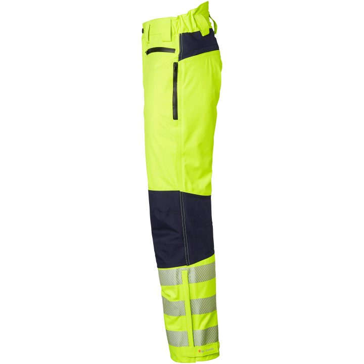 Skalbyxor Shell Polyester Fluorescerande Gul Top Swede XS – bild 4