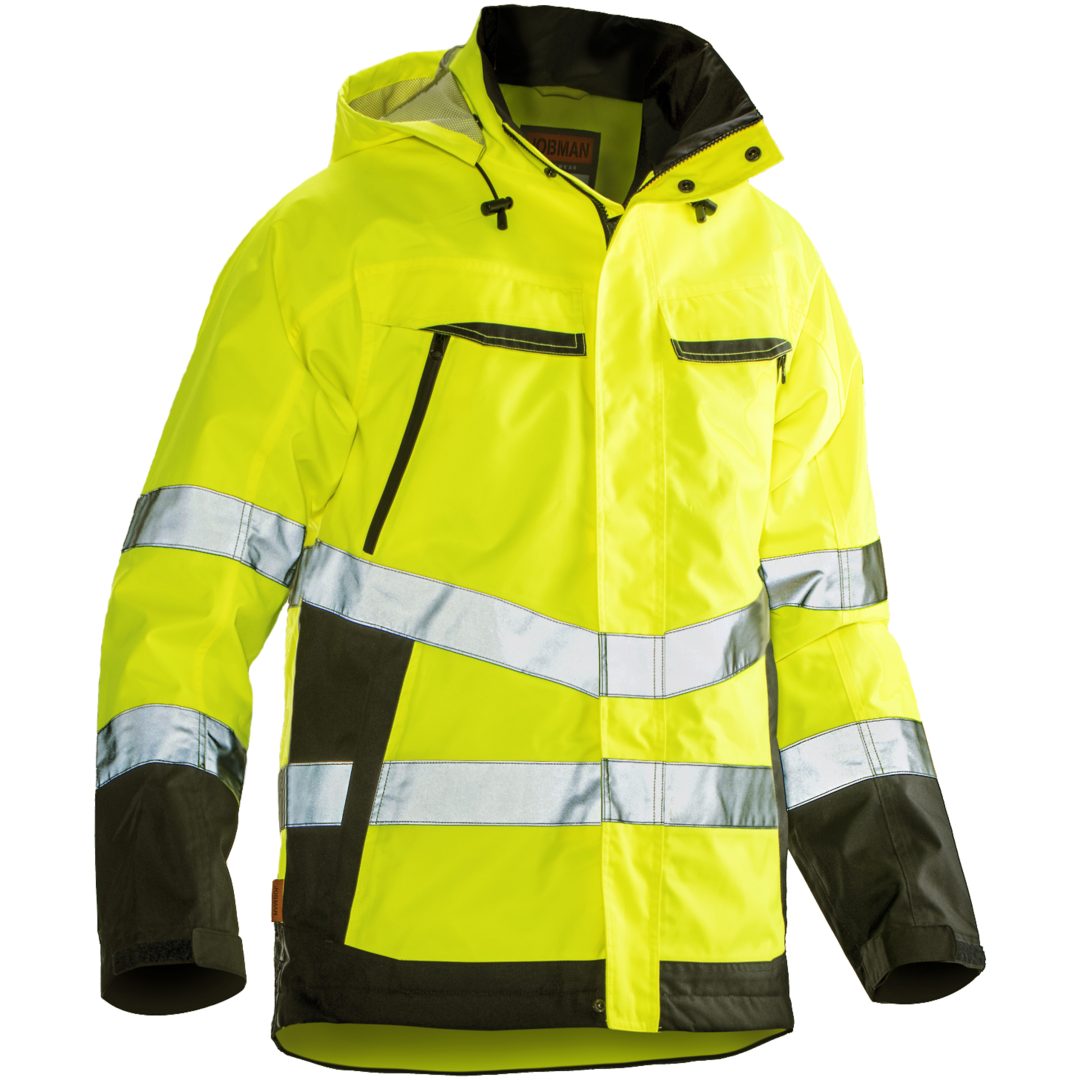 Skaljacka Varsel 1283 Practical Gul/svart Jobman XXXXL