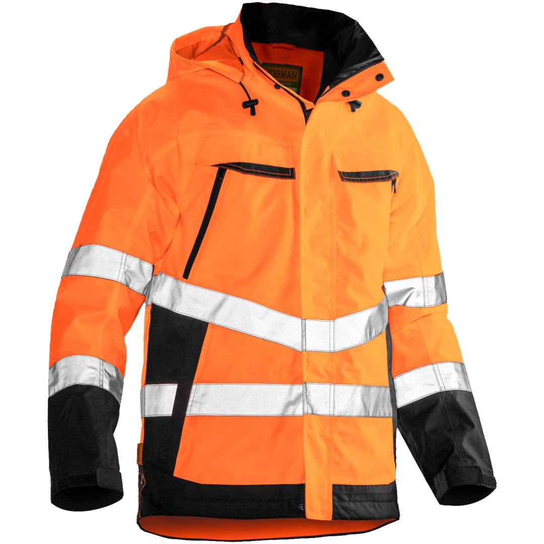 Skaljacka Varsel 1283 Practical Orange/Svart Jobman XXXL