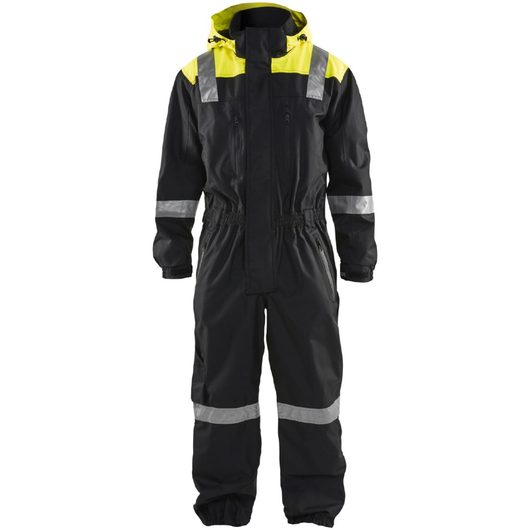 Skaloverall 67861977 Svart / Hivisgul BLÅKLÄDER OVERALL 67861977 SVART/GUL 46