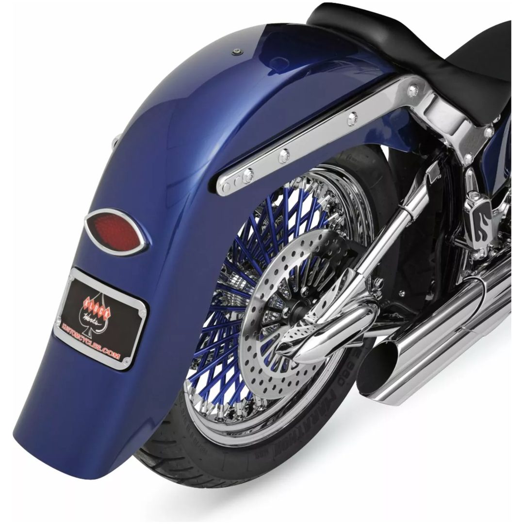 Skärm Builders Series 4" Stretched Rear Obehandlad KLOCK WERKS – bild 5